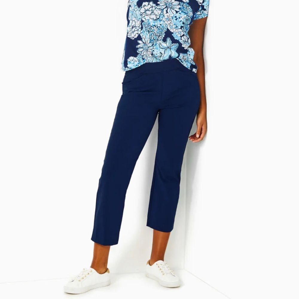 Lilly Pulitzer Navy Ankle Pants